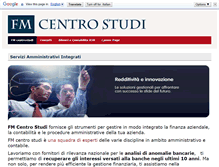 Tablet Screenshot of fmcentrostudi.com